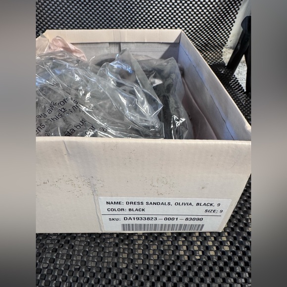 JustFab Black Crisscross Heels - Picture 10 of 11